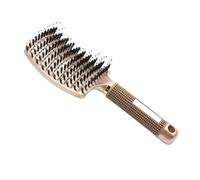 Compatibile con la spazzola magica for massaggio del cuoio capelluto, districante for capelli, pettine riccio bagnato, soffice(Gold - 2pcs)