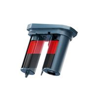 Compatibile con la stampante for etichette a trasferimento termico Niimbot M2 | Nastro multicolore (nero/bianco/rosso/oro/verde/blu) for la conservazione a lungo termine(Black Red Ribbon)