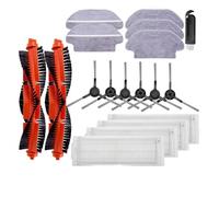 Compatibile con l'accessorio for aspirapolvere robot MGTEC Twinboth S9, filtro Hepa, spazzola laterale principale, straccio for mocio, parte di ricambio(Set I)