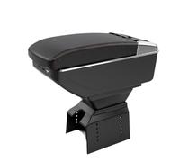 Compatibile Con Lada Per Vesta SW CROSS SPORT Console Centrale Dedicata Modifica Interna Bracciolo Auto Accessori Multifunzione(B1 Black red NO USB)