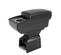 Compatibile Con Lada Vesta SW CROSS SPORT Bracciolo Console Centrale Auto Bracciolo Portaoggetti Accessori Interni Auto Aggiornamento(B2 Black line 6 usb)