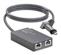 Compatibile con l'adattatore a doppia porta Ethernet Starlink Gen 2 per la rete satellitare GEN2 V2 in fibra ottica Jumper Conve