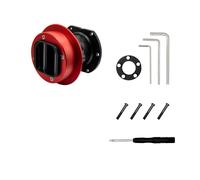 Compatibile con l'adattatore Fanatec QR2 Wheel-Side e QR2 Pro Quick Release for il sistema del volante(QR2Pro (Red))