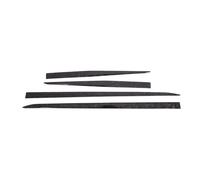 Compatibile con Lamborghini URUS 2018-2021 Protezione per portiera auto, decalcomanie per bordi della carrozzeria, minigonne laterali, adesivi antigraffio in vera fibra di carbonio(Forged grain)