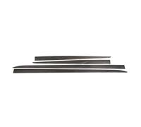 Compatibile con Lamborghini URUS 2018-2021 Protezione per portiera auto, decalcomanie per bordi della carrozzeria, minigonne laterali, adesivi antigraffio in vera fibra di carbonio(Black Carbon Fiber)