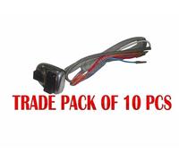 Compatibile Con Lambretta SX Gp Corno Luce Dipper Interruttore Nero Pulsanti 10