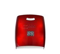 Compatibile con lampada for unghie S20/S10, for manicure e pedicure senza fili(7800mAh S10 red,US)