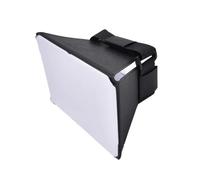 Compatibile con lampeggiatori DSLR - Accessorio for fotocamera Softbox con diffusore flash portatile universale