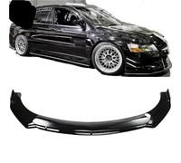 Compatibile con Lancer Evo 7/8/9 Paraurti anteriore corpo Spolier inferiore Labbro Mento Diffusore Splitter Diga d'aria Kit Protezione protezioni Coperture(Carbon Fiber)
