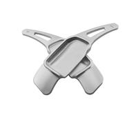 Compatibile Con Lancia Per Ypsilon MHEV 2024 2025 1 Paio Di Adesivi Per L'estensione Del Cambio Al Volante Dell'auto Accessori Interni(Silver)