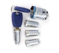 Compatibile Con Lancia Y First Per Generation 1995 1996 1997 1998 1999 2000-2003 Sostituzione Cilindro Serratura Sterzo Accensione 5 Pezzi(Blue)