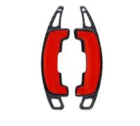 Compatibile Con Land Per Rover Per Range Rover Per Evoque 2021 2022 2023 2024 1 Paio Di Adesivi Per L'estensione Del Cambio Al Volante Dell'auto(Carbon Fiber Red)