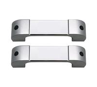 Compatibile con Land Rover Defender 110 130 Compatibile con Landrover 90 Accessori for maniglie delle portiere in lega di alluminio for interni auto(2pcs chrome)