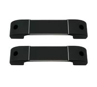 Compatibile con Land Rover Defender 110 130 Compatibile con Landrover 90 Accessori for maniglie delle portiere in lega di alluminio for interni auto(2pcs blcak)