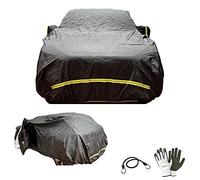 COMPATIBILE CON LAND ROVER DEFENDER 3P TELO COPRIAUTO FELPATO CAPPOTTA IMPERMEABILE ANTIGRANDINE ANTIGELO XXL 572X215X150 COPERTURA PER AUTO CON ZIP LATERALE