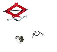 COMPATIBILE CON LAND ROVER DISCOVERY SPORT CRIC A PANTOGRAFO CON ASTA GIREVOLE CRICK PER SOLLEVAMENTO GOMME PNEUMATICI AUTO CON MANIGLIA E BASE IN ACCIAIO UNIVERSALE FINO A 2 TONNELLATE