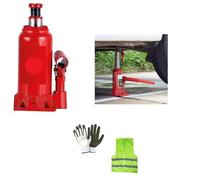 COMPATIBILE CON LAND ROVER RANGE ROVER CRIC A BOTTIGLIA DA 3 TONNELLATE CON MARTINETTO CRIC PER AUTO PER SOLLEVAMENTO GOMME PNEUMATICI CRICCO IDRAULICO ALTEZZA DA 17 A 33CM