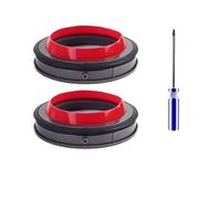 Compatibile con l'anello di tenuta del contenitore della polvere Dyson, guarnizione superiore fissa for la sostituzione dell'aspirapolvere V12 V10Slim SV18(2pc with tool)