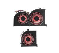 Compatibile con laptop GS63VR GS63 GS73 GS73VR -17B1 Ventola di raffreddamento CPU e GPU Stealth Pro CPU BS5005HS-U2F1 GPU CO