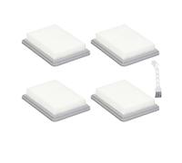 Compatibile con l'aspirapolvere Bosch Universalvac 18, filtro di ricambio ad alta efficienza for la protezione dalle polveri sottili, accessorio di facile manutenzione.(4 Pcs)
