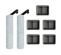 Compatibile con l'aspirapolvere Dreame H12 Pro Plus for liquidi e solidi, spazzola a rullo morbida di ricambio e set di filtri HEPA(Set 2)