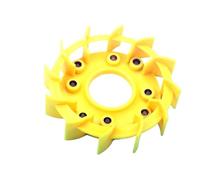 Compatibile con le corse della ventola di raffreddamento scooter per Baotian 50 BT49QT GY6 50CC 125CC 150cc 139QMB 152QMI 157QMJ Sostituzione aftermarket a 4 tempi(Yellow)