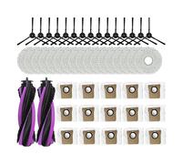 Compatibile con le parti dell'aspirapolvere robot JONR P20 Pro/JONR T5 Pro Filtro Hepa Panno for mocio Spazzola laterale principale Accessorio for parti dell'aspirapolvere(Plum)