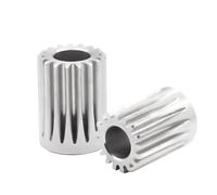 Compatibile Con Le Parti Di Aggiornamento Hotend Dell'estrusore Della Stampante 3D 1-5 Pezzi Pignone In Acciaio Inossidabile DDG 5mm/0,5M 17T Per Ruota Estrusione RC Auto Giocattoli