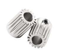Compatibile Con Le Parti Di Aggiornamento Hotend Dell'estrusore Della Stampante 3D 1-5 Pezzi Pignone In Acciaio Inossidabile DDG 5mm/0,5M 17T Per Ruota Estrusione Accessori