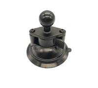 Compatibile con le videocamere GoPro - Base a ventosa a tripla torsione con testa a sfera da 1", supporto for blocco finestra con supporto a sfera da 1"(Single Scution Cup)