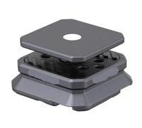 Compatibile con le videocamere GoPro - Morsetto for piastra a sgancio rapido, kit di montaggio adattatore for treppiede, accessori for cambio rapido(Male QR Plate)