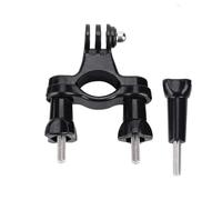 Compatibile con le videocamere sportive GoPro - Supporto for manubrio/reggisella della bici, braccio girevole regolabile con viti in metallo