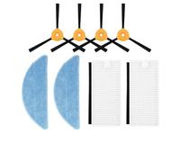 Compatibile con Lefant M200 M201 M501 M520 M571 T700 OKP Life K7 K2 Sostituzione Filtro Hepa Spazzola Laterale Panno Mop Rag (Set H)