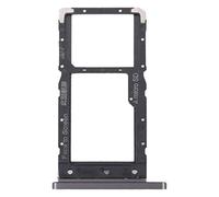 Compatibile con Lenovo Tab M10 Plus TB-X606F TB-X606X Carrello Vassoio Alloggio SUPPORTO adattatore SLOT PORTA CARD carrello per SCHEDA SIM + vano Memoria Micro Sd (Nero)