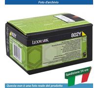 Compatibile con Lexmark Compatible with Lexmark 80C20Y0 Lexmark 802 Toner CMY Pa