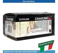 C544X2MG Lexmark C544N Cartuccia del Toner Magenta