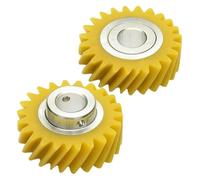 Compatibile con l'ingranaggio a vite senza fine del mixer KitchenAid, set di ingranaggi di ricambio da 2 pezzi