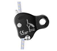 Compatibile con Lixada Arrampicata Ascender Arborist Corda Protezione Dispositivo di Assicurazione Presa Attrezzatura Esterna 8-13MM Montagna(Gray)