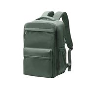 Compatibile con lo zaino di compressione sottovuoto Ryanair 40x30x20 con pompa, borsa for laptop da 15,6" for viaggi in cabina Wizzair(Green)