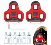 Compatibile con Look Keo Bike Pedali a 3 fori Grip Blade 2 Max Carbon Classic Cleats, skateboard compatibile con scarpe da bicicletta, grigio MTB Pedalate Road Cleats Set di accessori per bicicletta