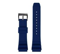 Compatibile con l'orologio subacqueo CASIO Swordfish MDV-106 MDV-107 MTP-VD01D EFR-303 Cinturino da uomo in silicone 22 mm for orologi Seiko(Blue black,20mm)