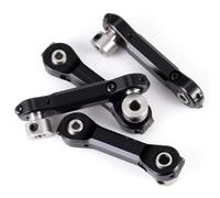 Compatibile Con Losi Per DBXL 2.0 4WD A Scoppio RTR 1/5 RC Parti Kit Barre Antirollio Anteriori E Posteriori In Lega Di Alluminio Con Supporti Per Attacchi RC Parti Auto(Black)