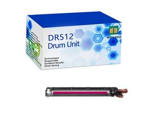 Compatibile con l'unità tamburo per Konica Minolta DR512 DR-512 DR512K DR512M DR512C DR512Y,100000 pagine di ricambio ad alta resa per stampanti bizhub C221 C281 C221S C7122 C7128, Magenta-1 Pack