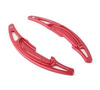 Compatibile con M2 F87 2016-2017 Alumi Car Steering Steering Paddle Extension Shifter kit paddles cambio aut(Red)