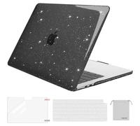 Compatibile con MacBook Air da 13,6 pollici, versione 2022, 2023, 2024, codice M3A3113M2A2681, Touch ID, glitter scintillanti.