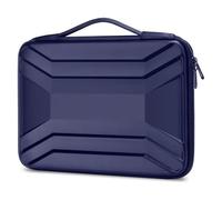 Compatibile con MacBook, HP, custodia rigida for laptop 13 14 15 Borsa a tracolla for computer da 16 pollici(Navy Blue,14 inch)
