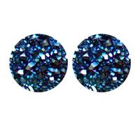 Compatibile con macchina Esame Strumenti Piercing Curvatrice Kit Mag Studs Orecchino di digitopressione non forate per donne uomini Trapano Pinza Strumento Gioielli, 8mm, Cristallo artificiale