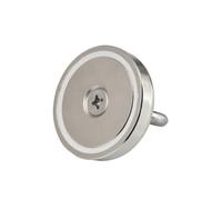 Compatibile con magnete a vaso da 25 mm con anello in acciaio, strumento di sollevamento e recupero multiuso for metalli ferrosi(6PCS)