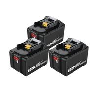 Compatibile con Makita, batteria 18V BL1860 DDF487 BL1830B BL1850B BL1850 BL1840 BL1815 Batteria al litio sostitutiva 6.0AH 9.0AH(3PCS 9.0Ah)