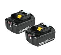 Compatibile Con Makita, Batteria Al Litio 18V 6.0Ah BL1860 BL1860B BL1850 BL1850B Batteria Ricaricabile, 18V LXT Power T(2PCS 6.0Ah)